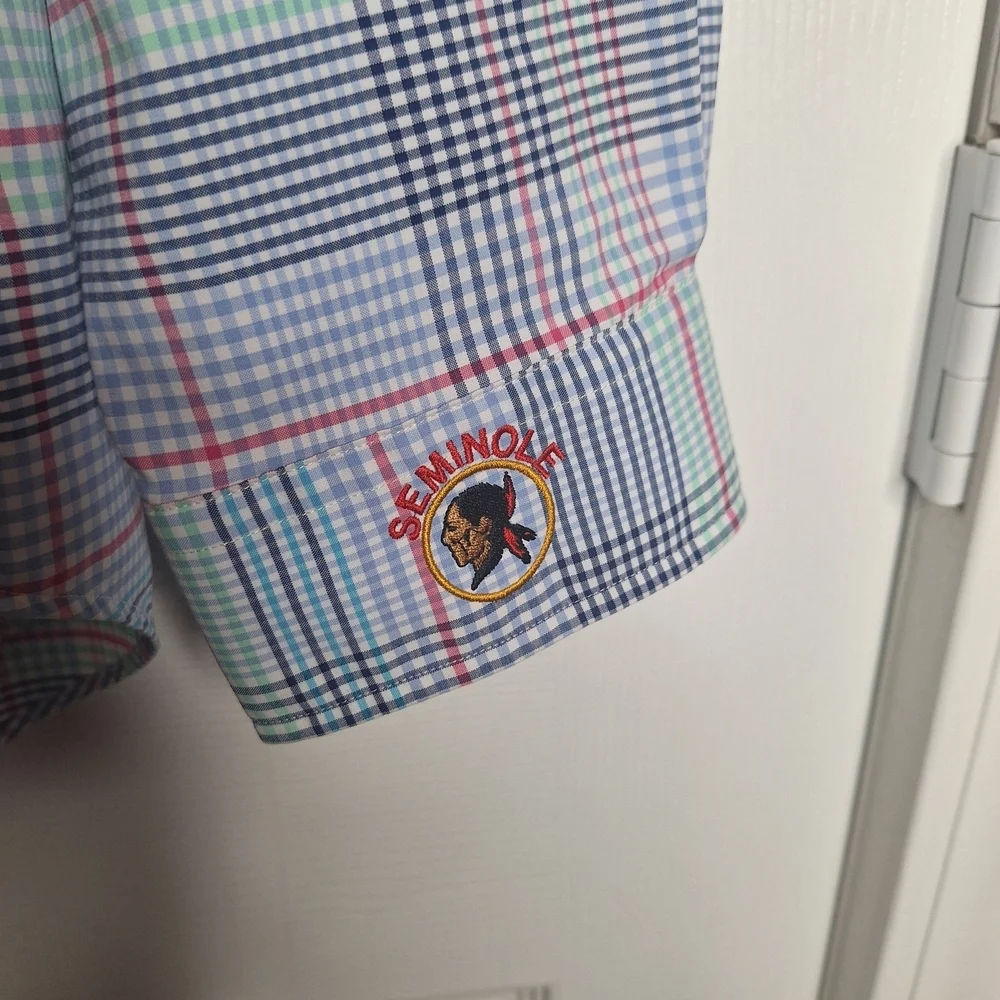 Polo Ralph Lauren Men's Pastel Plaid Performance Shirt Size XL